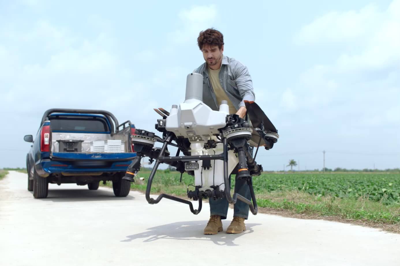 The best agriculture drone for beginners. Available from SkyAG Solutions in Langley, BC, Canada.